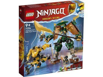 Конструктор LEGO Ninjago Командные роботы ниндзя Ллойда и Арин (71794) T8732K фото