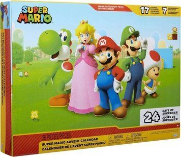 Super Mario Nintendo Christmas Holiday Calendar Адвент календарь Jakks Pacific T0404V фото