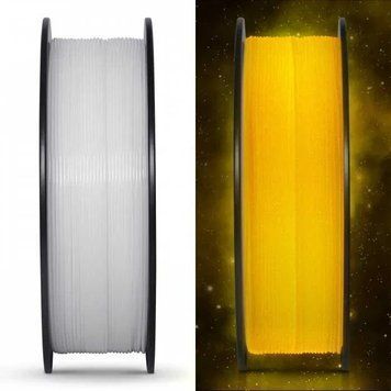 Geeetech Luminous Orange Yellow PLA 1.75mm 1kg светящийся в темноте филамент T9811D фото