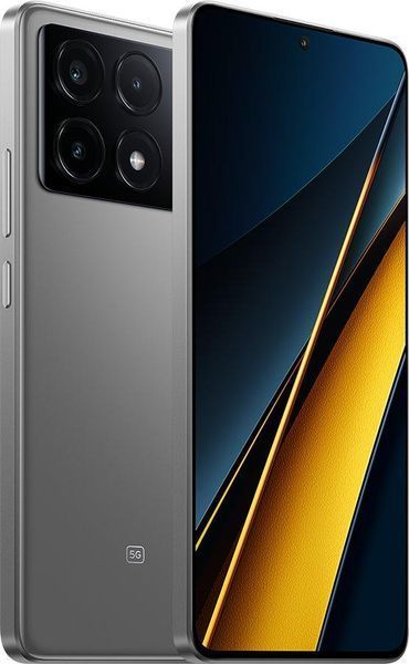 Xiaomi POCO X6 Pro 5G 12/512 GB Gray MediaTek Dimensity 8300 Ultra 5000 мАг T7662S фото