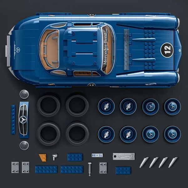 Конструктор Hot Wheels Brick Shop Mercedes-Benz 300 SL T1622K фото
