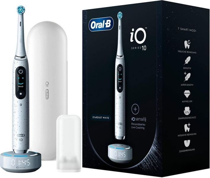 Oral-B iO Series 10 Stardust White Электрическая зубная щетка T7345 фото