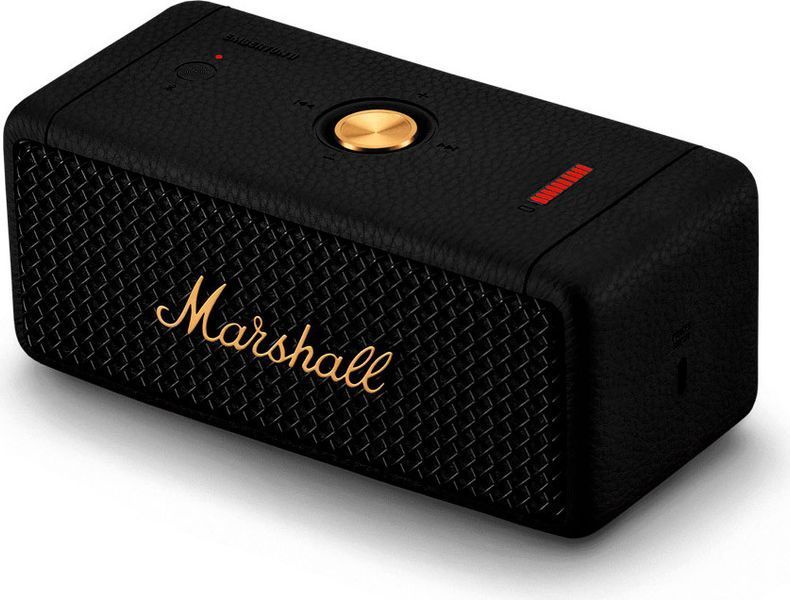 Marshall Emberton II Black and Brass Портативная акустика T1289K фото