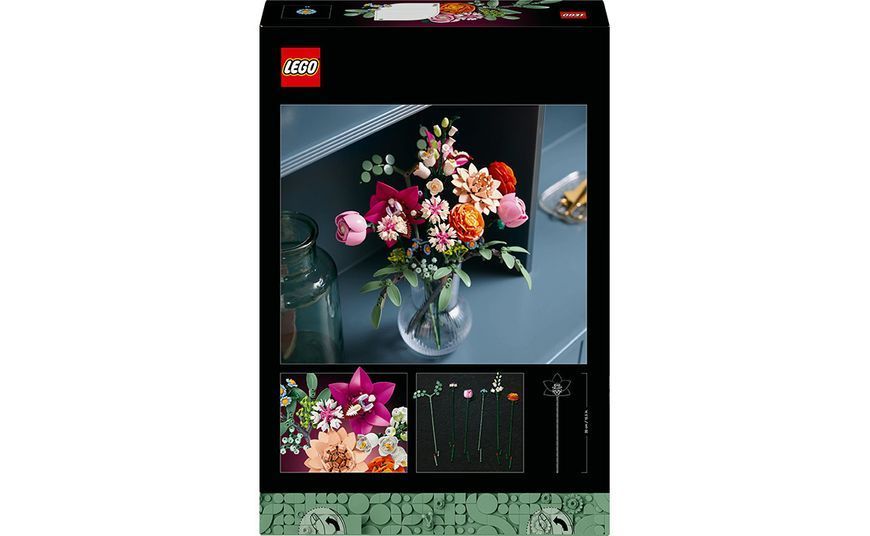 Конструктор LEGO Botanical Collection Милий рожевий букет квітів (10342) T3319K фото