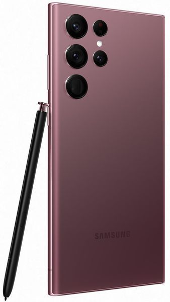 Samsung Galaxy S22 Ultra 8/128GB Burgundy (SM-S908BDRD) Samsung Exynos 2200 + S Pen 5000 мАч T4241 фото