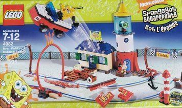 Конструктор LEGO SpongeBob SquarePants Mrs. Puffs Boating School (4982) Лодочная школа миссис Пафф T4982K фото