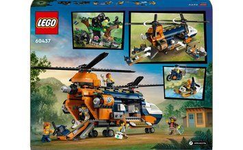 Конструктор LEGO City Вертоліт у базовому таборі для дослідження джунглів (60437) T1446K фото