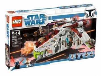Конструктор LEGO Star Wars Republic Attack Gunship (7676) T4109K фото
