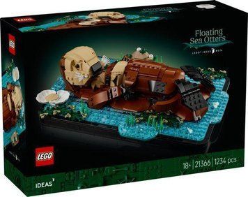Конструктор LEGO Ideas Плавающие морские выдры (21366) T2889K фото