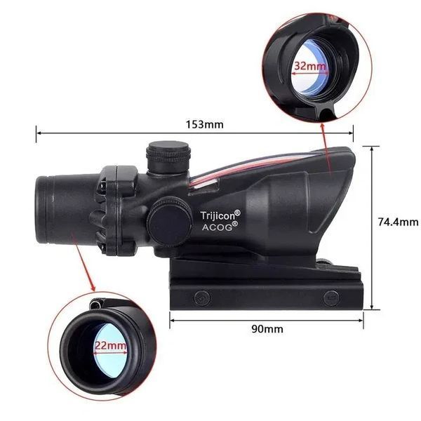 Trijicon TA31F-G ACOG 4x32 Оптический прицел для ружья T8902А фото