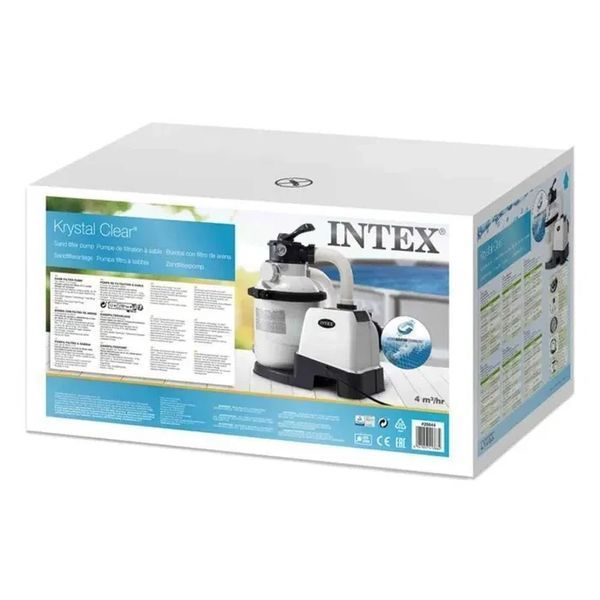 Intex 26644 5700 л/год Пісочний фільтр насос для басейнів T9818L фото