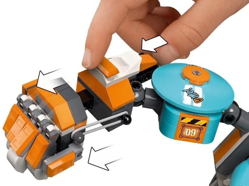 Купити Конструктор LEGO Monkie Kid Вантажний робот Сенді (80025) T6160 ...