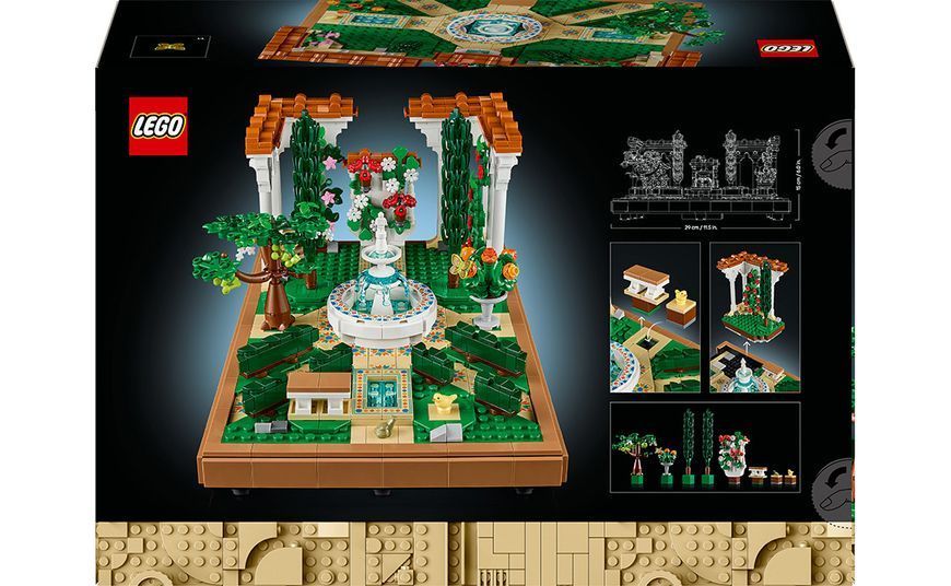 Конструктор LEGO 10359 Icons Сад фонтанів T7222K фото
