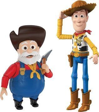 Mattel Disney и Pixar Toy Story Woody's Round Up Вуди и Стенки Пит Игровой набор T1919K фото