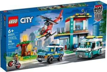 Конструктор LEGO City Центр керування рятувальним транспортом (60371) T9422K фото