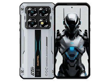 Oukitel WP60 16/512GB Global NFC Silver Dimensity 7025 10000 мАг Захищений смартфон T2261S фото