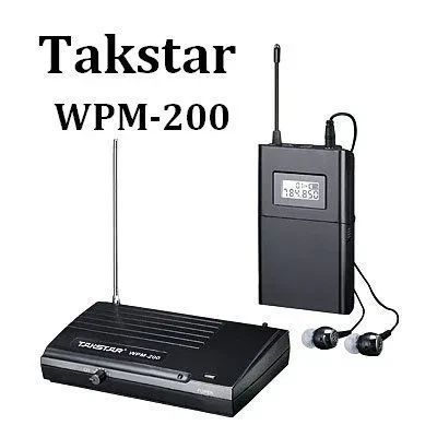 Takstar WPM-200 In Ear Радіосистема T9819K фото