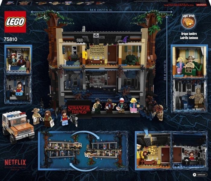 Конструктор LEGO 75810 Stranger Things The Upside Down Очень странные дела По ту сторону T6699 фото