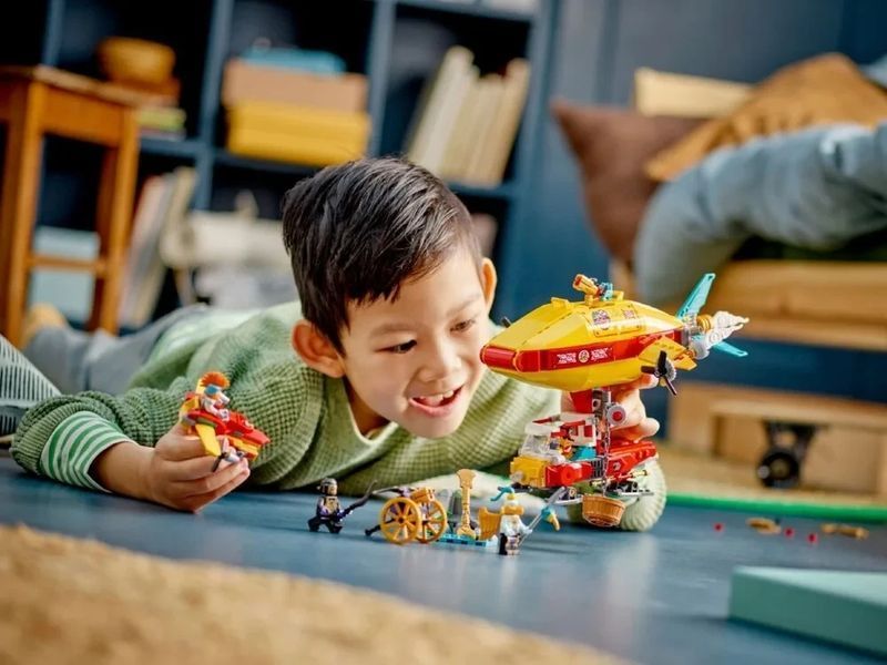Конструктор LEGO Monkie Kid Хмарний дирижабль (80046) T6299K фото
