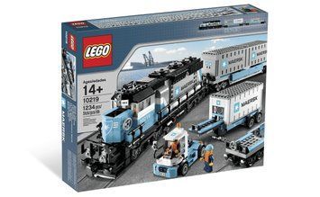 Конструктор LEGO Exclusive Грузовой поезд Маерск (10219) T8720K фото