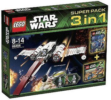 Конструктор LEGO Star Wars 3в1 Super Pack (66456) T4254K фото