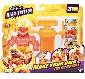Игрушка-тянучка Гуджитсу Heroes of Goo Jit Zu Creator Blazagon Блазагон T8842K фото