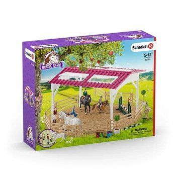 Schleich 42389 Ігровий набір Школа верхової їзди з вершниками та кіньми T9819K фото