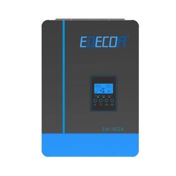 Edecoa Solar Hybrid 24V 4,2 kV/A 4000 Вт синій Гібридний інвертор T2219V фото