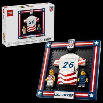 Конструктор LEGO Editions 43033 2026 U.S. Soccer National Team Jersey T1526K фото