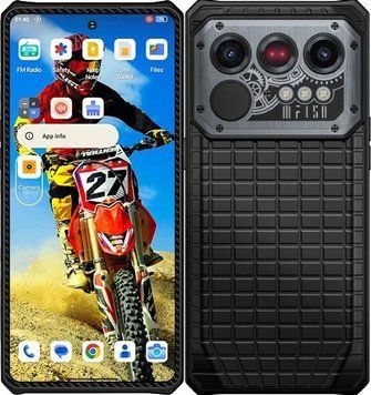 Oukitel iiif150 Raptor 5G 16/512GB Black Global Захищений смартфон MediaTek Dimensity 7050 10000 мАг T7825D фото