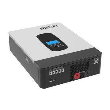 Edecoa Solar Hybrid 24V 4,2 kV/A 4000 Вт білий Гібридний інвертор T2219V фото