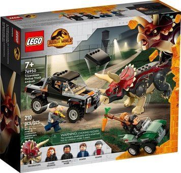 Конструктор LEGO Jurassic World Нападение трицератопса на пикап (76950) T9774K фото
