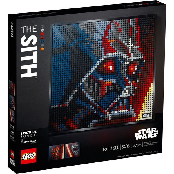 Конструктор LEGO ART Ситхи Star Wars (31200) T2734 фото