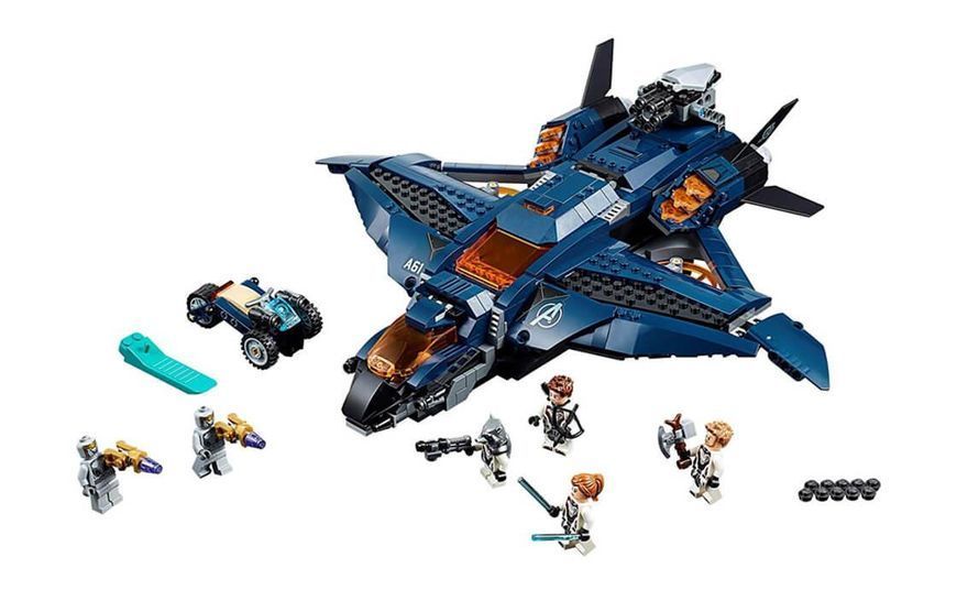 Конструктор LEGO Super Heroes Модернізований квінджет Месників (76126) T9628K фото