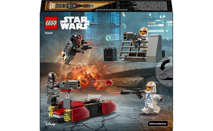 Конструктор LEGO Star Wars Боевой комплект &laquo;Осада Мандалора&raquo; (75449) T1788 фото