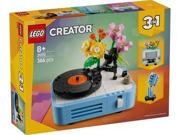 Конструктор LEGO Creator Проигрыватель пластинок с цветами (31172) T2599K фото