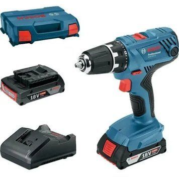 Bosch GSR 18V-21 Professional (06019H100A) Акумуляторний дриль-шуруповерт комплект T1787E фото
