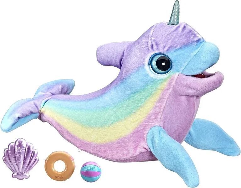 Furreal Friends Wavy Narwhal Interactive Plush Toy Интерактивная игрушка Нарвал T2471K фото