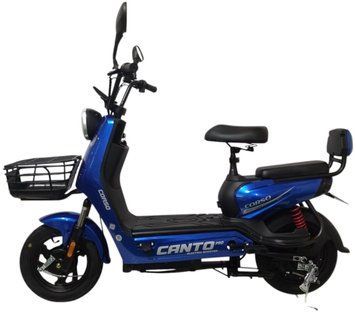 Corso Canto, двигун 500W, акумулятор 48V/20Ah, в коробці Синій CN-411724 Електричний мопед T9817D фото