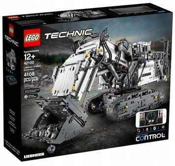 Конструктор LEGO Technic Экскаватор Liebherr R 9800 (42100) T7221 фото