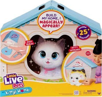 Домик котенка Little Live Pets My Kitty's Home Интерактивная игрушка T2271K фото
