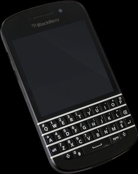 BlackBerry Q10 Black кнопковий мобільний телефон T9255 фото
