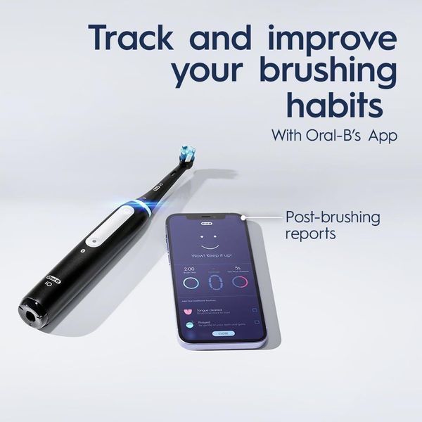 Oral-B iO 4 Black IO G4.1B6.2K Электрическая зубная щетка T78999V фото