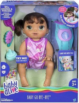 Baby Alive Baby Go Bye Bye Интерактивная игрушка T8991K фото