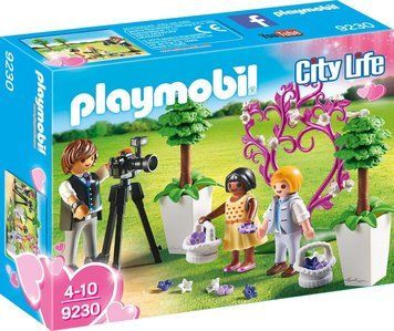 Конструктор Playmobil 9230 Фотограф та діти з квітами T9114K фото