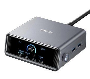 Anker Prime Charger (250W, 6 ports, GaNPrime) US Зарядное устройство T8702K фото