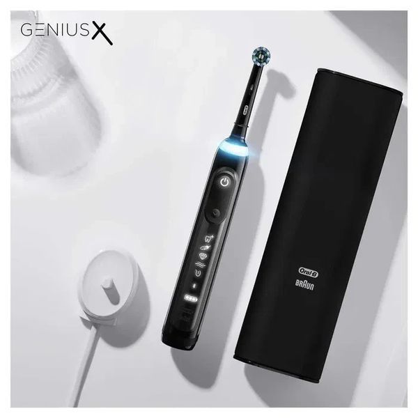Електрична зубна щітка Oral-B Genius X 20000n Black T5901K фото