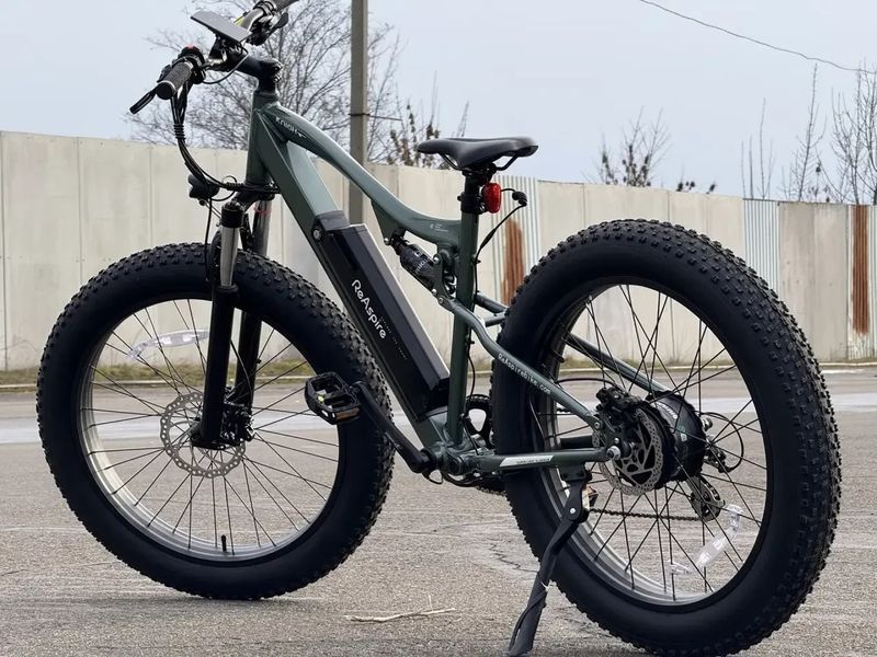 ReAspire FatBike 26" Америка 48V/16Ah/750W BAFANG 2026 Black Електровелосипед T3116D фото