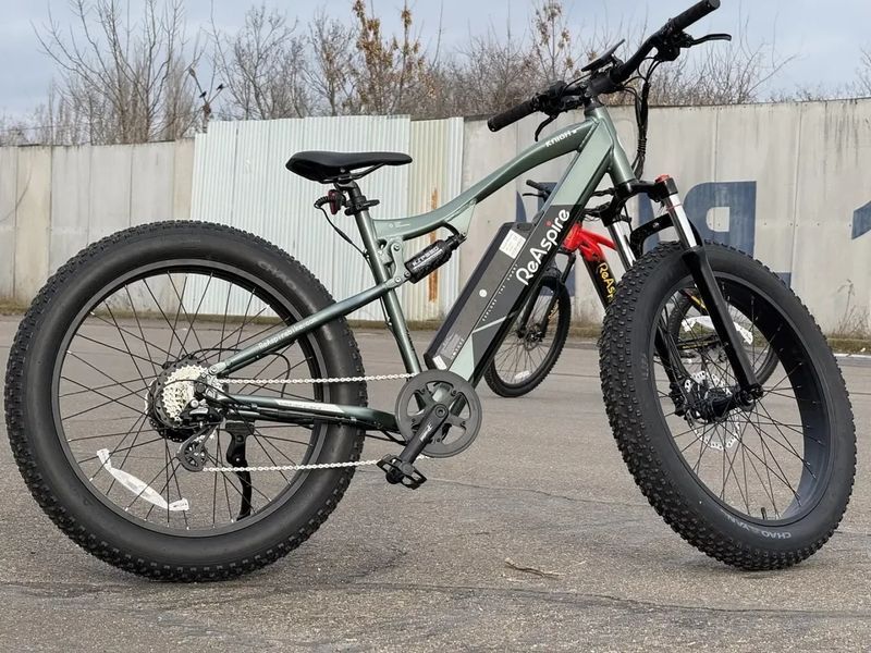 ReAspire FatBike 26" Америка 48V/16Ah/750W BAFANG 2026 Black Електровелосипед T3116D фото