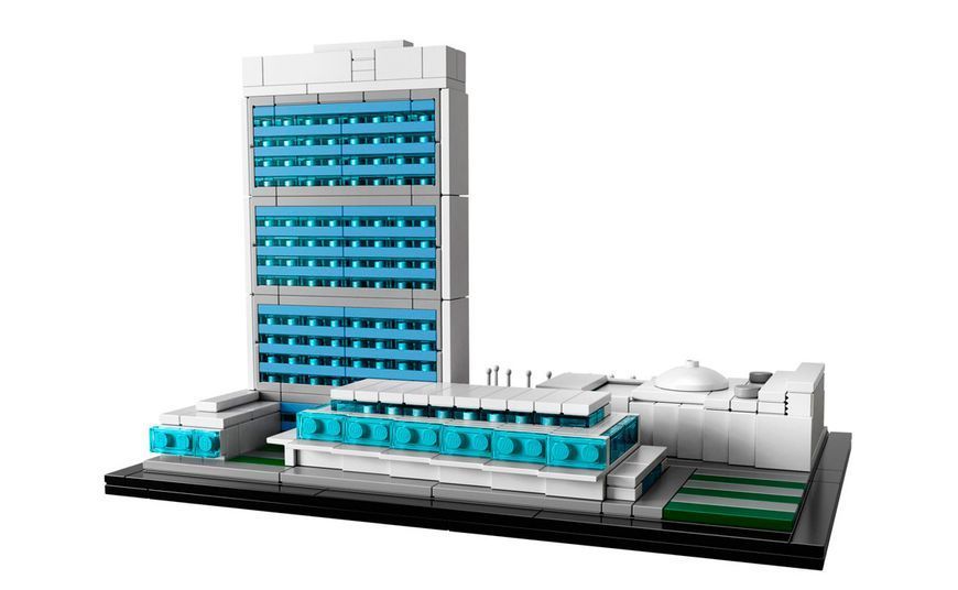 Конструктор LEGO Architecture Штаб-квартира ООН (21018) T7022K фото